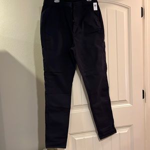Women's size 14 Tall navy chino pant.